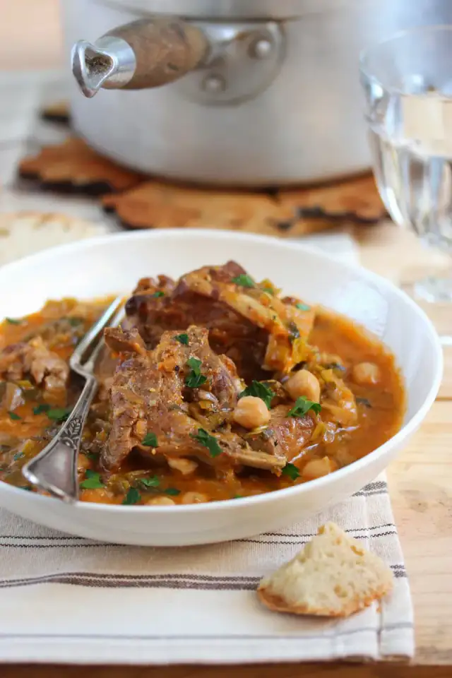 Agneau façon chorba
