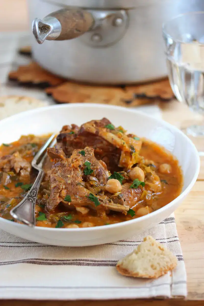 Agneau façon chorba