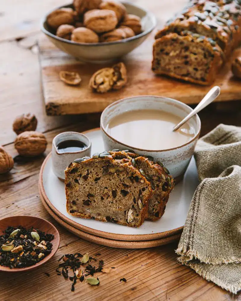 Banana bread au sirop de yacon