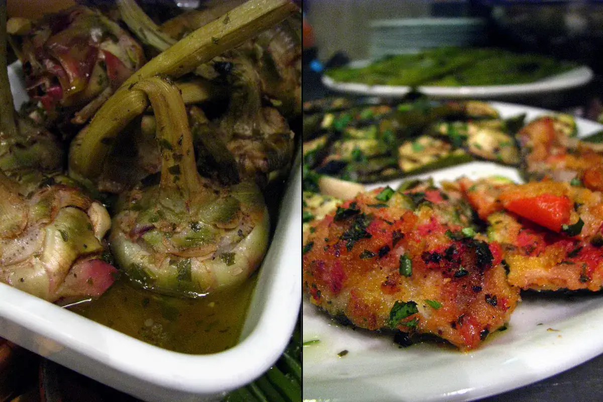 Beignets de fleurs de courgette