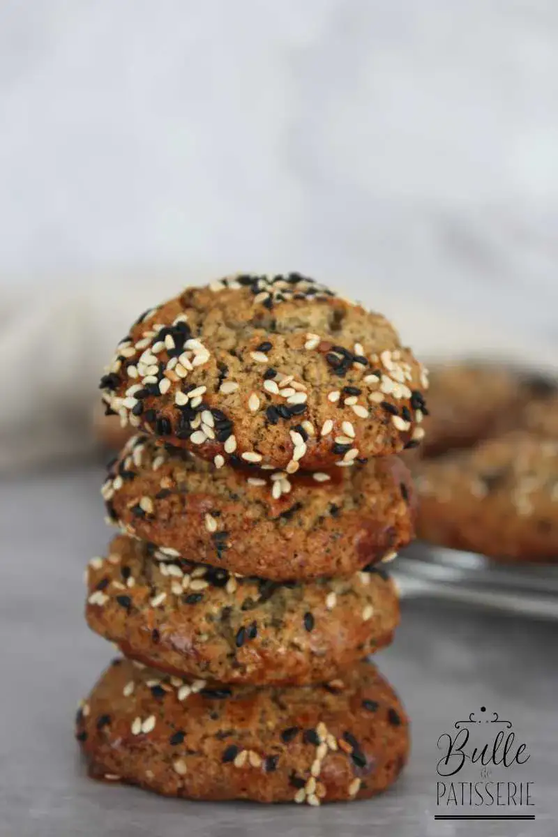 Biscuits aux 2 sésames