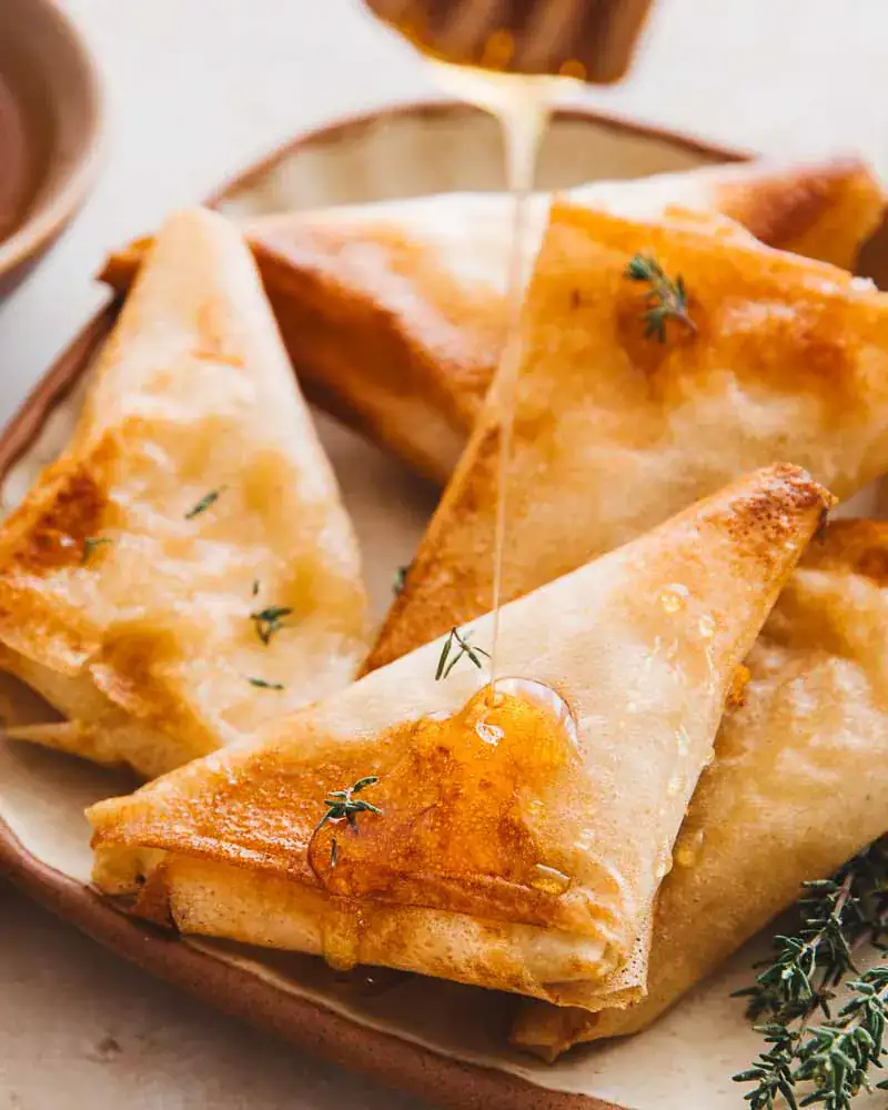 Bricks chèvre-miel Air Fryer