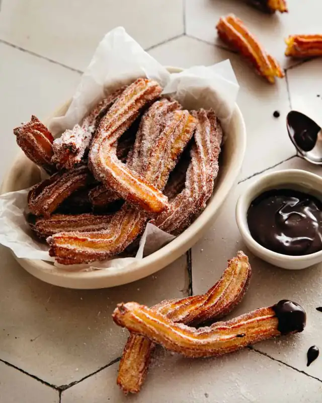 Churros sauce chocolat