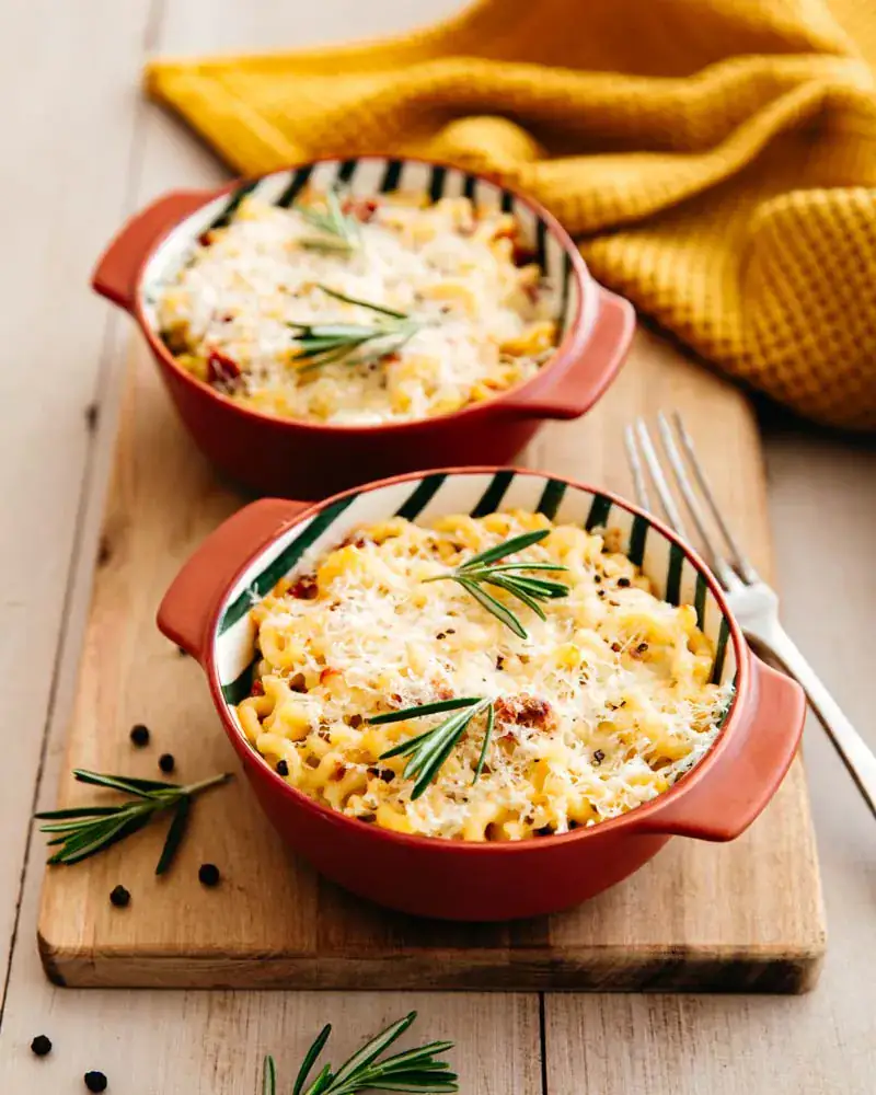 Gratin de coquillettes au fromage