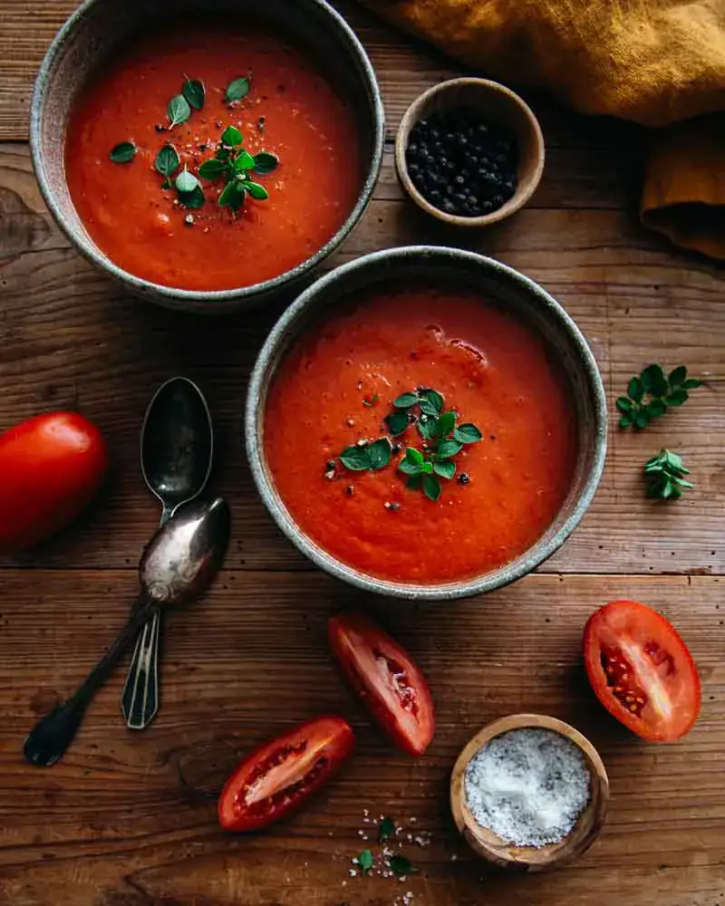 Soupe de tomates