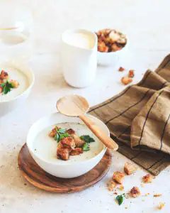 Velouté de topinambours