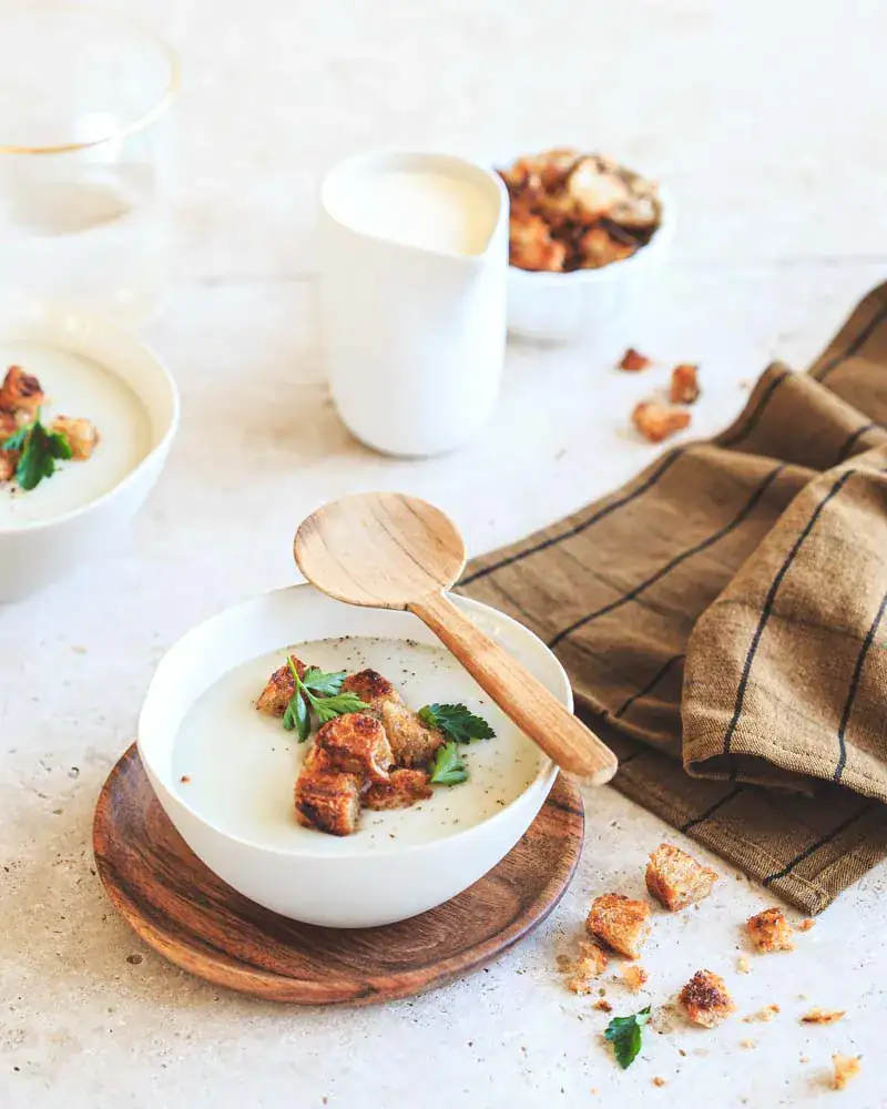 Velouté de topinambours